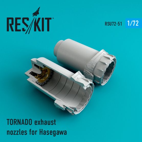 TORNADO exhaust nozzles for Hasegawa 1:72