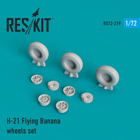 H-21 Flying Banana wheels 1:72