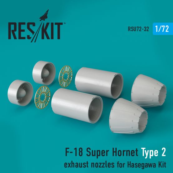 F/A-18 Super Hornet  Type 2 exhaust nozzles 1:72