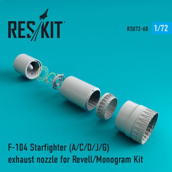 F-104 Starfighter (A/C/D/J/G) exhaust nozzle 1:72