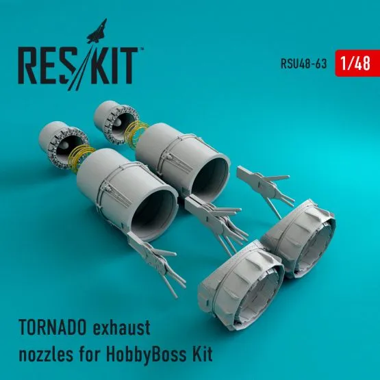 TORNADO exhaust nozzles for Hobby Boss 1:48 TORNADO exhaust nozzles for Hobby Boss 1:48