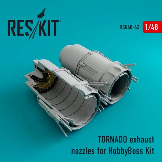 TORNADO exhaust nozzles for Hobby Boss 1:48