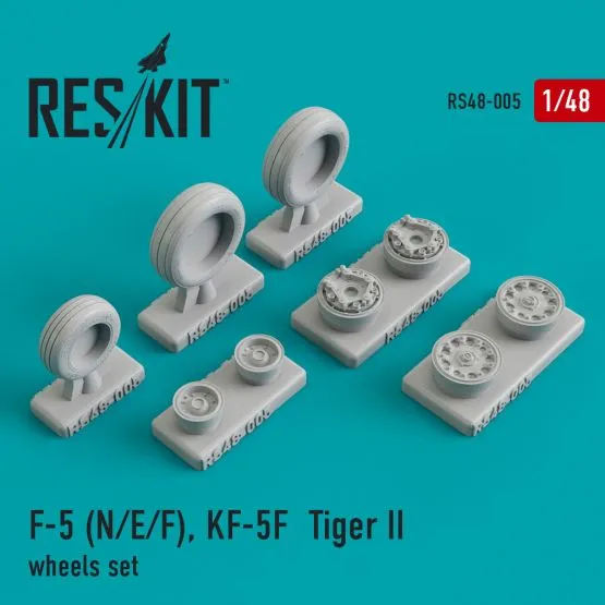 F-5 (N/E/F), KF-5F Tiger II wheels set 1:48