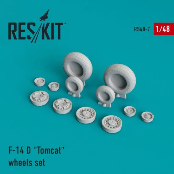 F-14 D Tomcat wheels set 1:48