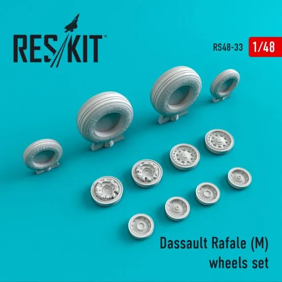 Dassault Rafale (M) wheels set 1:48