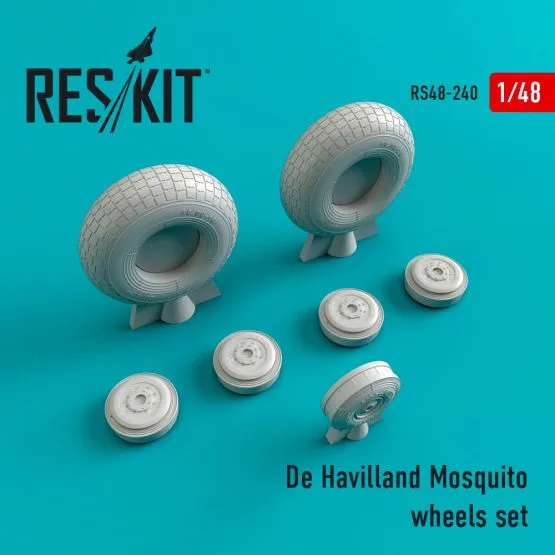 De Havilland Mosquito wheels set 1:48