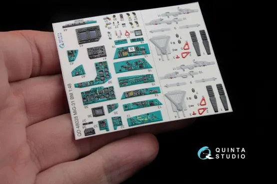 MiG-31BM interior for AMK 1:48