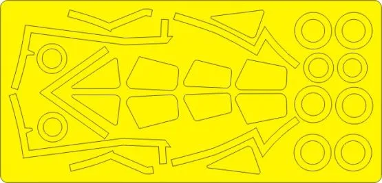 F-102A EXPERT mask for Meng 1:72