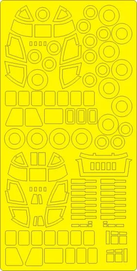 H-53 Sea Stallion EXPERT mask for Fujimi 1:72