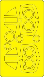 A-4M/KU EXPERT mask for Fujimi 1:72