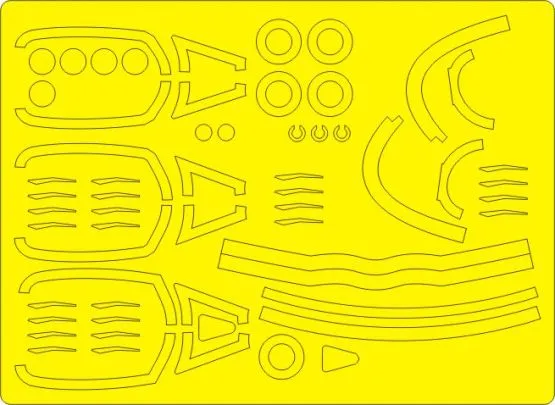 F-16A/C EXPERT mask for Hasegawa 1:72