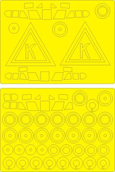 B-52G ADVANCED mask for Modelcollect 1:72