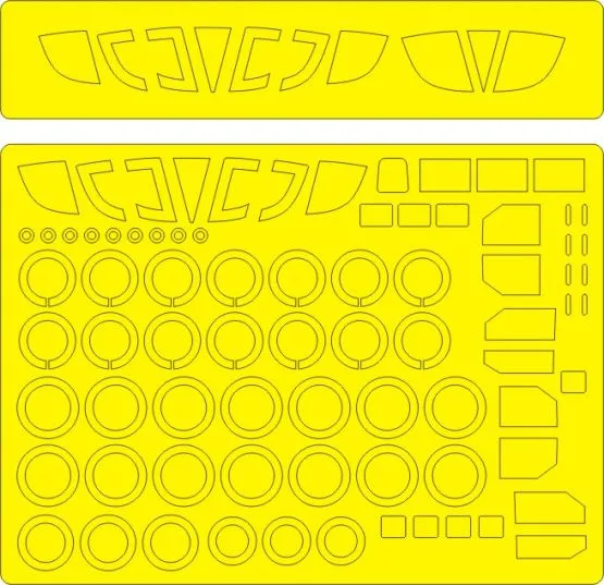 Tu-22M3 ADVANCED mask for Trumoeter 1:72