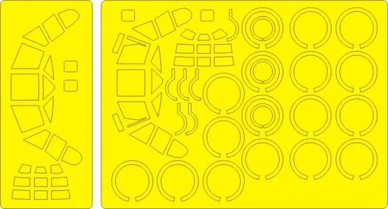 B-52 (B,D) EXPERT mask for Revell 1:72