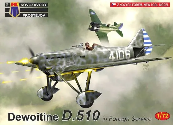 Dewoitine D.510 in Foreign Service 1:72