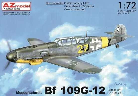 Bf 109G-12 1:72