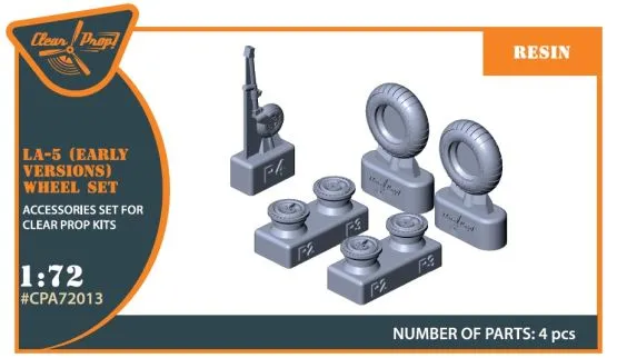 La-5 early version wheel set 1:72