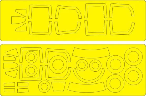 B-57B/G EXPERT mask for Italeri 1:72