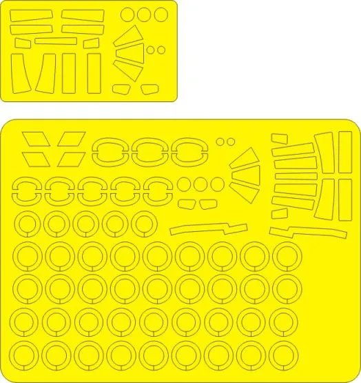 Handley Page Victor B.Mk.2 (BS) EXPERT mask for Airfix 1:72