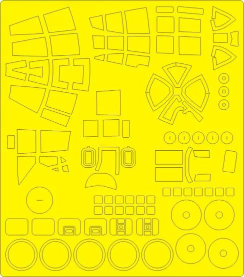 He-111H-20 BASIC mask for ICM 1:48