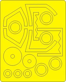 X-32 JSF BASIC mask for Italeri 1:72