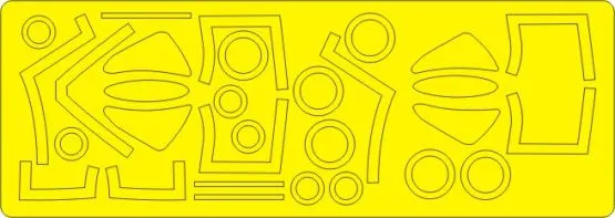 F7U-3M Cutlass EXPERT mask for Fujimi 1:72