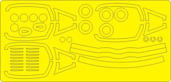 F-16N ADVANCED mask for New Ware 1:72