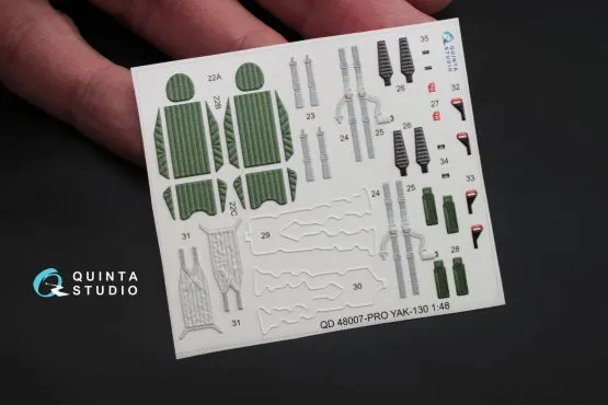 Yak-130 Interior for Zvezda 1:48