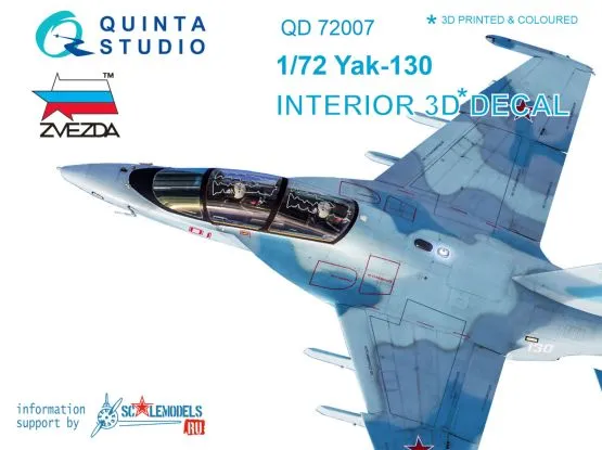 Yak-130 Interior for Zvezda 1:72