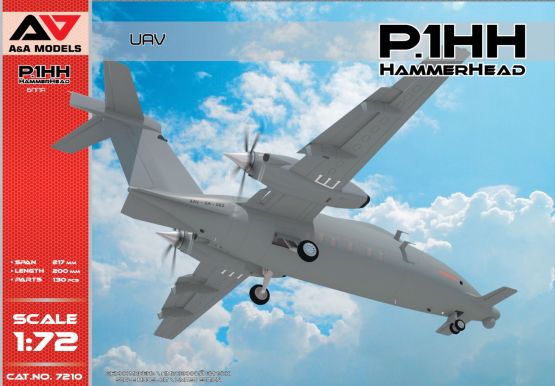P.1HH HammerHead UAV (2nd flying prototype) 1:72