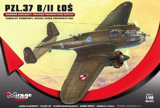 PZL.37 B/II LOS 1:48