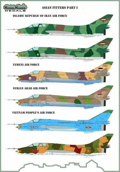 Su-22 Asian Fitters Part I 1:48