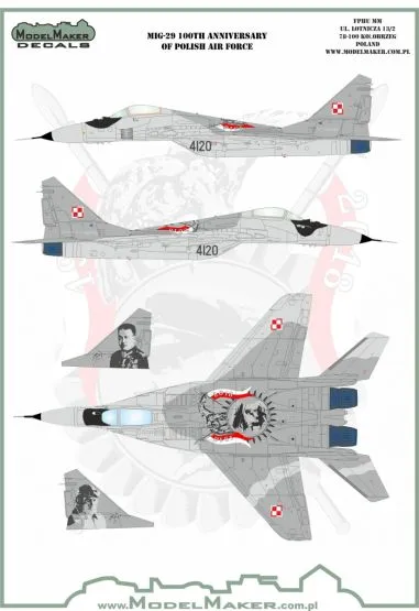 MiG-29 100th Anniversary of Polish Air Force 1:48