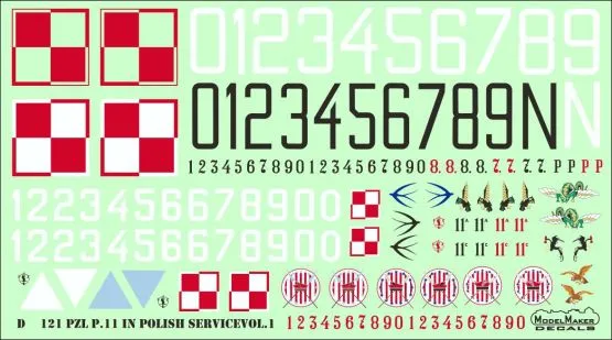 PZL P.11 in Polish Service Part.1 1:48