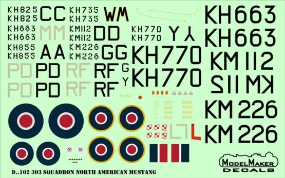 Mustang Mk IV - 303 Squadron 1:48
