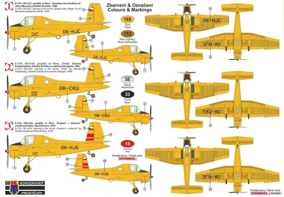 Z-37A Cmelak - Movie Star 1:72