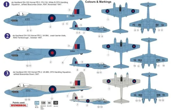 DH-103 Hornet PR.2 1:72
