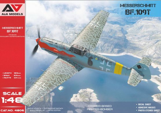 Messerschmitt Bf 109T 1:48