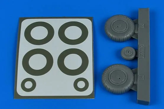 Bf 108 wheels & paint masks - early 1:32