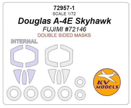 A-4E mask (double sided) for Fujimi 1:72