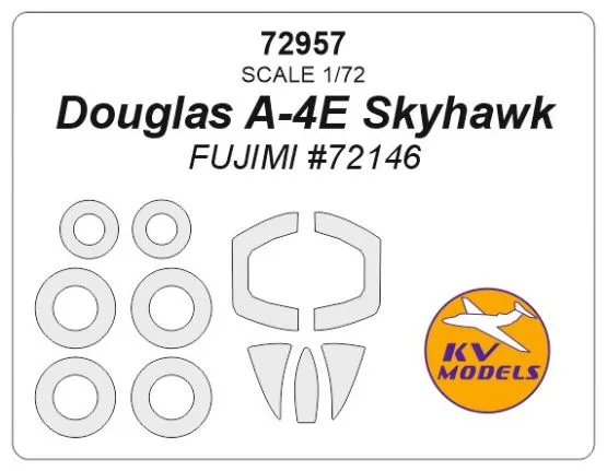 A-4E mask for Fujimi 1:72 A-4E mask for Fujimi 1:72