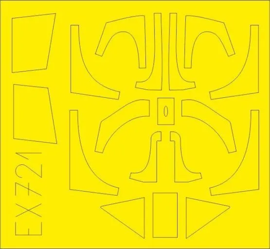 Fw 190A-5 mask for Eduard 1:48