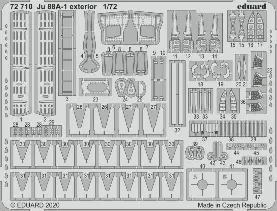 Ju 88A-1 exterior for Revell 1:72