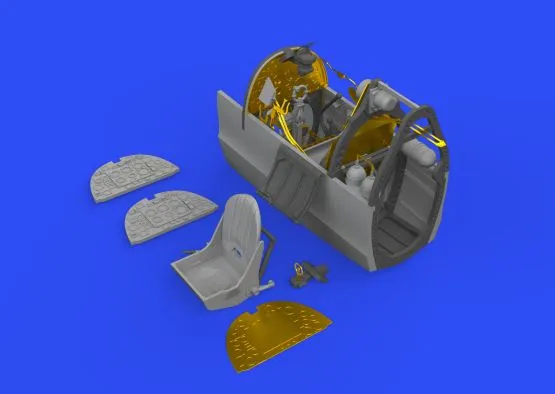 Spitfire Mk. I cockpit for Eduard 1:48