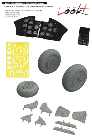 MiG-19S LööKplus set 1:48 MiG-19S LööKplus set 1:48