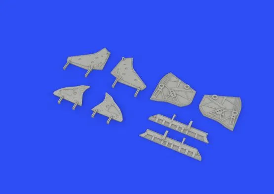 MiG-19 wheel well doors 1:48