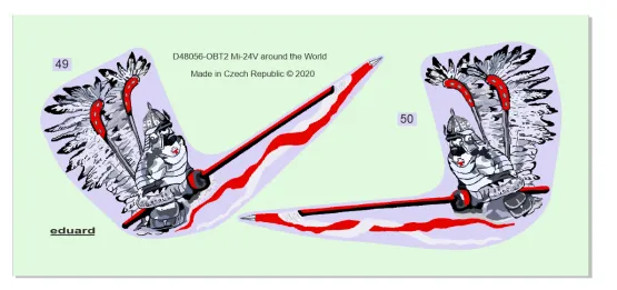 Mil Mi-24V around the World 1:48