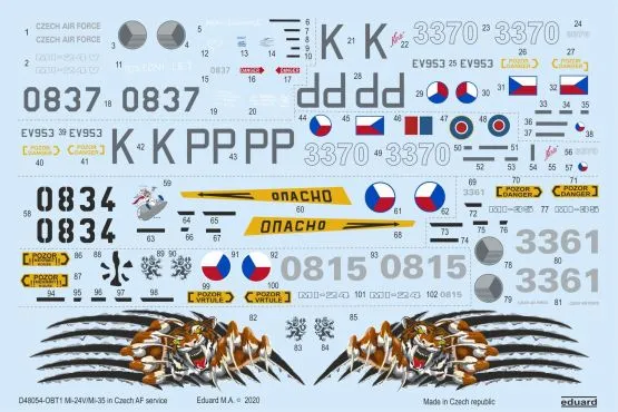 Mil Mi-24V/ Mi-35 in Czech AF service 1:48
