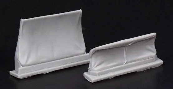 US White 666 Truck Cabin Tarp for Hobby Boss 1:35