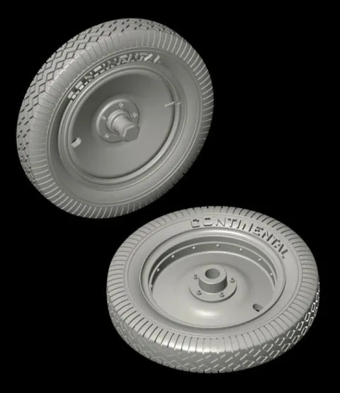 Sd.Kfz.250, Sd.Kfz.10 Wheels 1:35